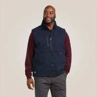 Ariat Men's FR  - DuraLight Stretch Canvas Vest - Navy Ariat Men's FR  - DuraLight Stretch Canvas Vest - Navy