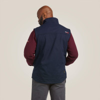 Ariat Men's FR  - DuraLight Stretch Canvas Vest - Navy Ariat Men's FR  - DuraLight Stretch Canvas Vest - Navy