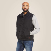 Ariat Men's FR  - Workhorse Insulated Vest - Black Ariat Men's FR  - Workhorse Insulated Vest - Black