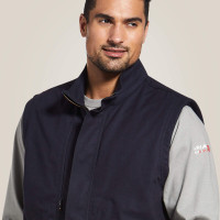 Ariat Men's FR  - Workhorse Insulated Vest - Navy Ariat Men's FR  - Workhorse Insulated Vest - Navy