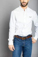 Kimes Ranch Men's Shirt - KR Team - Solid White Kimes Ranch Men's Shirt - KR Team - Solid White
