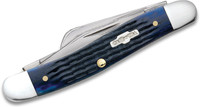 Case Knives Accessories - Rogers Corn Cob Stockman - Blue Bone Case Knives Accessories - Rogers Corn Cob Stockman - Blue Bone