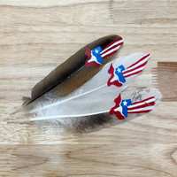 Billy's Western Wear Hat Accessories - Texas State w/ Longhorn 