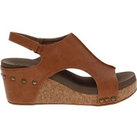 Corkys Women's Sandals - Carley - Cognac Studs Corkys Women's Sandals - Carley - Cognac Studs