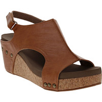 Corkys Women's Sandals - Carley - Cognac Studs Corkys Women's Sandals - Carley - Cognac Studs