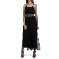 Gigi Moda Women's Clothing - Venus Silk Dress - Black Gigi Moda Women's Clothing - Venus Silk Dress - Black