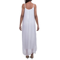 Gigi Moda Women's Clothing - Venus Silk Dress - White Gigi Moda Women's Clothing - Venus Silk Dress - White
