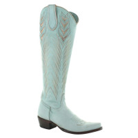 Old Gringo Women's Boots - Emmer Tall - Blue / Pink Old Gringo Women's Boots - Emmer Tall - Blue / Pink