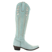 Old Gringo Women's Boots - Emmer Tall - Blue / Pink Old Gringo Women's Boots - Emmer Tall - Blue / Pink