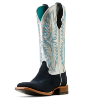 Ariat Women's Boots - Calamity Jane - Polo Blue Roughout Ariat Women's Boots - Calamity Jane - Polo Blue Roughout