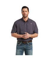 Ariat Men's Shirt - VentTEK Classic Fit - Charcoal