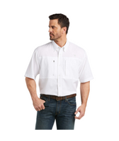 Ariat Men's Shirt - VentTEK Classic Fit - White