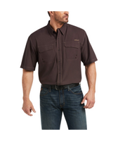Ariat Men's Shirt - VentTEK Outbound Classic Fit - Chocolate