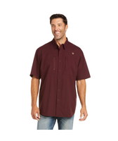 Ariat Men's Shirt - VentTEK Classic Fit - Malbec