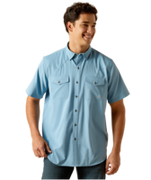Ariat Men's Shirt - VentTEK Western Fitted - Blue Dawn