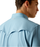 Ariat Men's Shirt - VentTEK Western Fitted - Blue Dawn