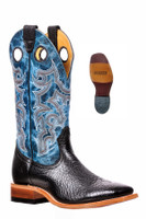 Boulet Men's Boots - Shoulder Black / Lonestar Cobalt Boulet Men's Boots - Shoulder Black / Lonestar Cobalt