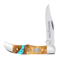 Whiskey Bent Knives By Rusted Nail - Turquoise River Mini Hunter