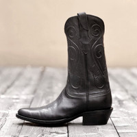 Black Jack Boots - Ranch Hand Leather #405 - Black