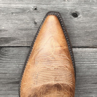 Black Jack Boots - Goatskin Leather #379 - Tan Mad Dog