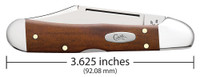Case Knives Accessories - Smooth Chestnut Bone Mini CopperLock Case Knives Accessories - Smooth Chestnut Bone Mini CopperLock