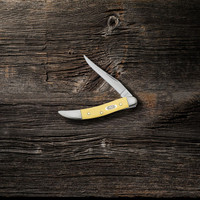 Case Knives Accessories - Small Texas Toothpick / Yellow Synthetic Case Knives Accessories - Small Texas Toothpick / Yellow Synthetic