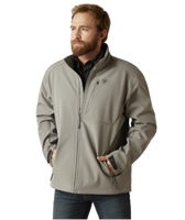 Ariat Men's Jacket - Logo 2.0 Softshell - Jetty Grey Ariat Men's Jacket - Logo 2.0 Softshell - Jetty Grey