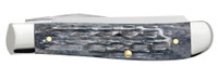Case Knives Accessories - Mini Trapper / Pocket Worn Crandall Jig / Gray Bone Case Knives Accessories - Mini Trapper / Pocket Worn Crandall Jig / Gray Bone