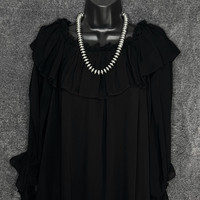 Billy's Navajo Jewelry - Vangie Touchine Hand Strung 12mm / 24" Necklace