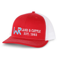 Whiskey Bent Hat Company Caps - Land & Cattle - Red