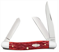 Case Knives Accessories - Medium Stockman / Peach Seed Jig / Dark Red Bone Case Knives Accessories - Medium Stockman / Peach Seed Jig / Dark Red Bone