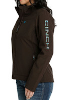 Cinch Women's Jacket - Concealed Carry Bonded - Brown