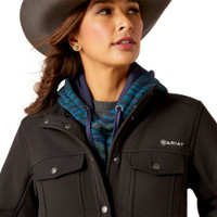 Ariat Women's Jacket - Berber Back Softshell - Black