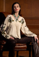 Double D Ranch Women's - Rimfire Top - Bone Double D Ranch Women's - Rimfire Top - Bone