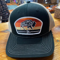 Red Dirt Hat Co Cap - Buddy Buffalo - Black / Khaki