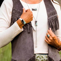 Montana Silversmith Accessories - Double Essence Cuff Bracelet Montana Silversmith Accessories - Double Essence Cuff Bracelet