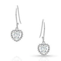 Montana Silversmith Accessories - Frozen Heart Earrings Montana Silversmith Accessories - Frozen Heart Earrings