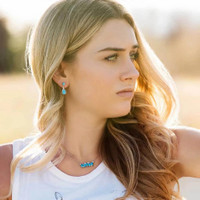 Montana Silversmith Accessories - Blue Sands Turquoise Earrings Montana Silversmith Accessories - Blue Sands Turquoise Earrings