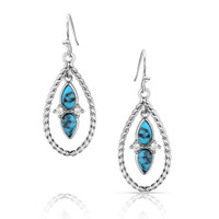 Montana Silversmith Accessories - Moonlit Ocean Turquoise Earrings