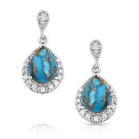 Montana Silversmith Accessories - Blue River Turquoise Earrings Montana Silversmith Accessories - Blue River Turquoise Earrings