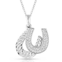 Montana Silversmith Accessories - Country Charm Horseshoe Necklace Montana Silversmith Accessories - Country Charm Horseshoe Necklace