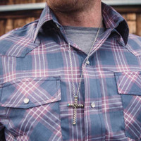 Montana Silversmith Accessories - Forever Cross Turquoise Necklace