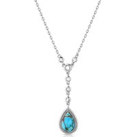 Montana Silversmith Accessories - Delicate Cascade Turquoise Necklace