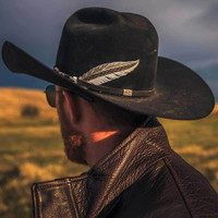 Montana Silversmith Accessories - Southwestern Trust and Honor Hat Feather Montana Silversmith Accessories - Southwestern Trust and Honor Hat Feather
