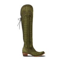 Lane Women's Boots - Lexington OTK - Olive Suede Lane Women's Boots - Lexington OTK - Olive Suede