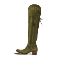 Lane Women's Boots - Lexington OTK - Olive Suede Lane Women's Boots - Lexington OTK - Olive Suede