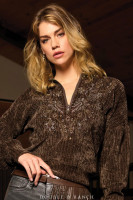 Double D Ranch Women's - Mimi Top - Tobacco