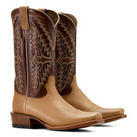 Ariat Men's Boots - Futurity Showman - Flaxen Tan / Enduring Chocolate
