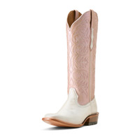 Ariat Women's Boots - Futurity Blanche - Ivory Pearl / Pink Lavender Ariat Women's Boots - Futurity Blanche - Ivory Pearl / Pink Lavender
