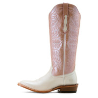 Ariat Women's Boots - Futurity Blanche - Ivory Pearl / Pink Lavender Ariat Women's Boots - Futurity Blanche - Ivory Pearl / Pink Lavender